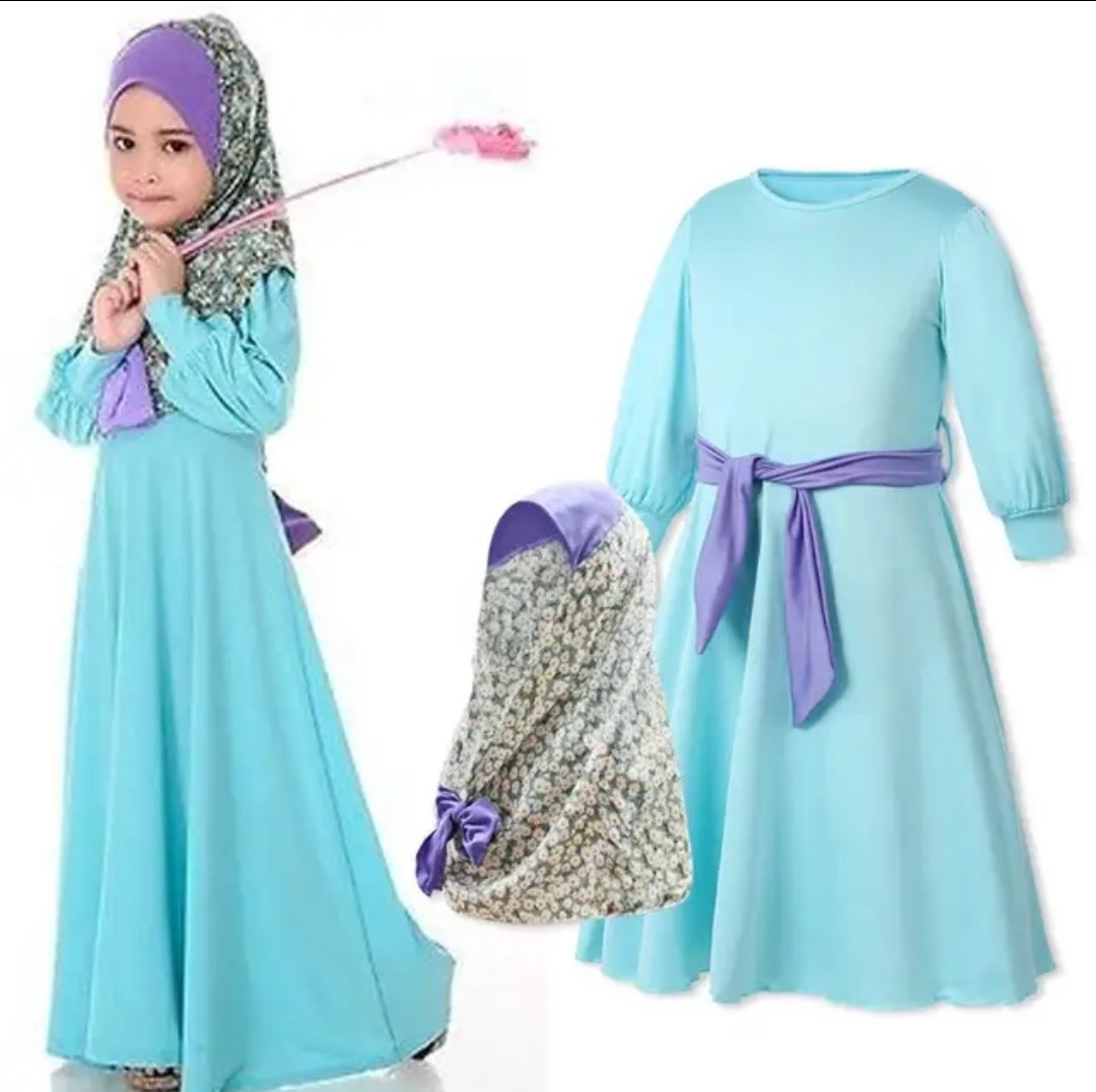 Blue Dress for Girls
