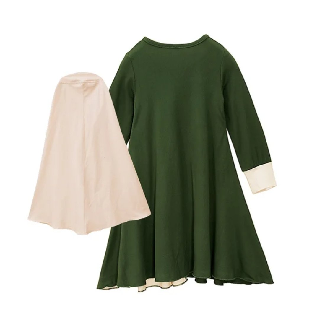 Green Dress for Girls