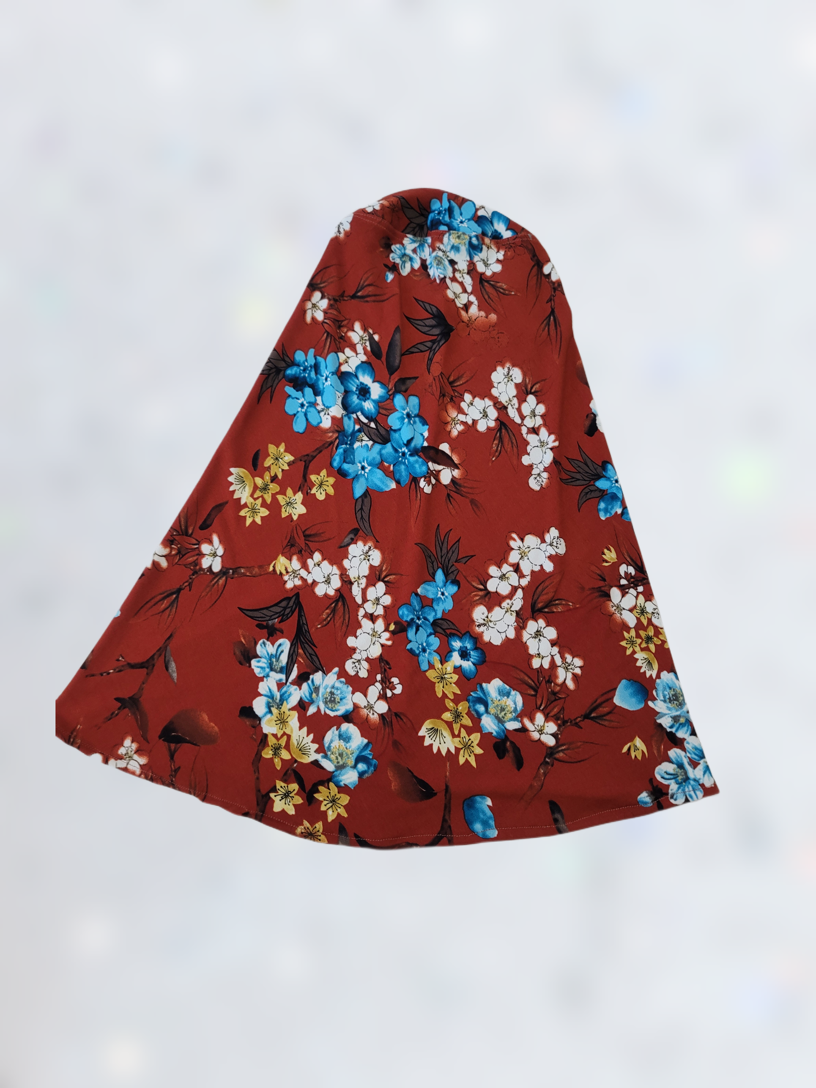 Red-Hued Charm: Stylish Hijab Scarves for Kids