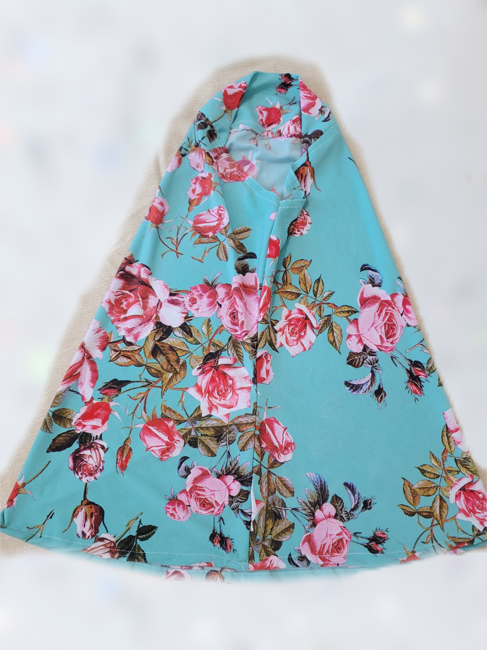 Blue Elegance: Stylish Hijab Scarves for Kids